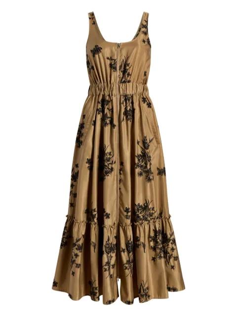 Vernetta floral-print tiered dress by CINQ A SEPT