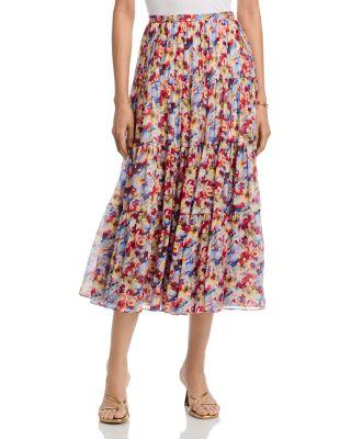 Wildflower Bunch Harper Skirt by CINQ A SEPT