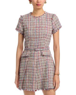 Wildflower Tweed Kelsey Dress by CINQ A SEPT