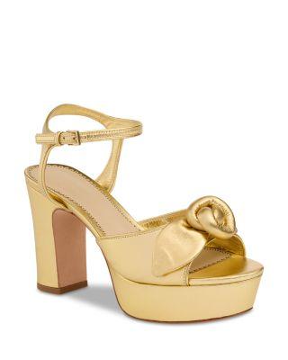 Women's Arianna Knotted Rose Sandals by CINQ A SEPT
