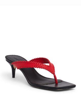 Women's Frankie Leather Slide Sandals by CINQ A SEPT