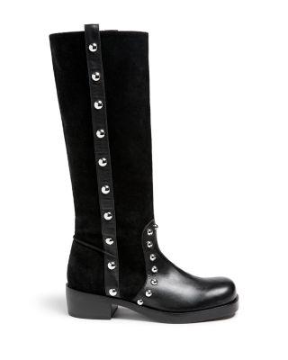 Women's Shira Studded Boots by CINQ A SEPT