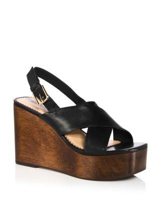 Women's Vinny Wedge Sandals by CINQ A SEPT