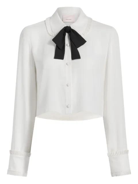 Zaida ruffled top by CINQ A SEPT