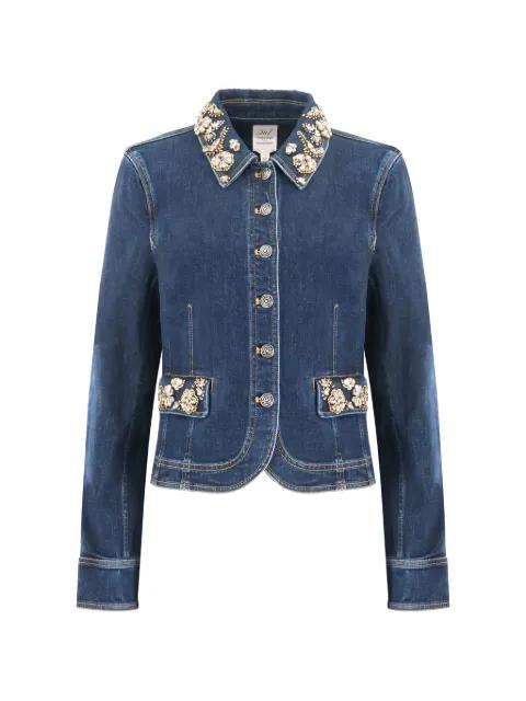 embellished reve jacket by CINQ A SEPT