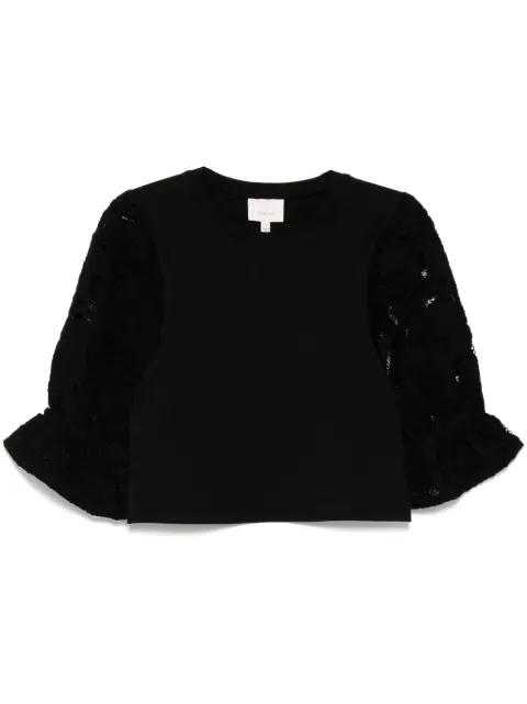 embroidered paisley top by CINQ A SEPT