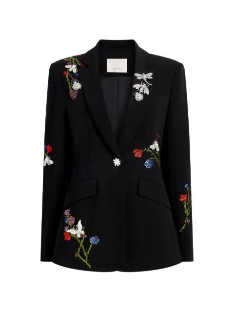 floral-embellished cheyenne blazer by CINQ A SEPT