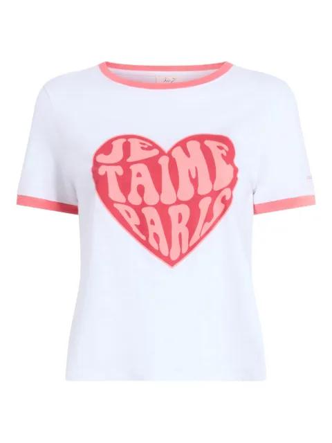 heart ringer T-shirt by CINQ A SEPT