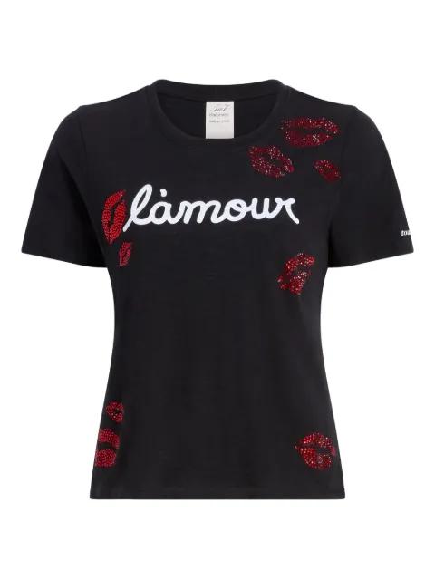 kissing booth lips T-shirt by CINQ A SEPT