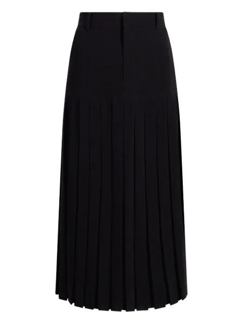 pleated panel skirt by CINQ A SEPT
