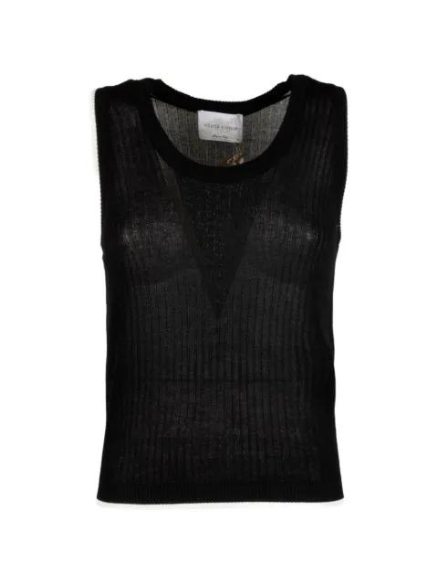 ribbed-knit tank top by CINQUE