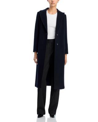 Notch Collar Long Coat by CINZIA ROCCA