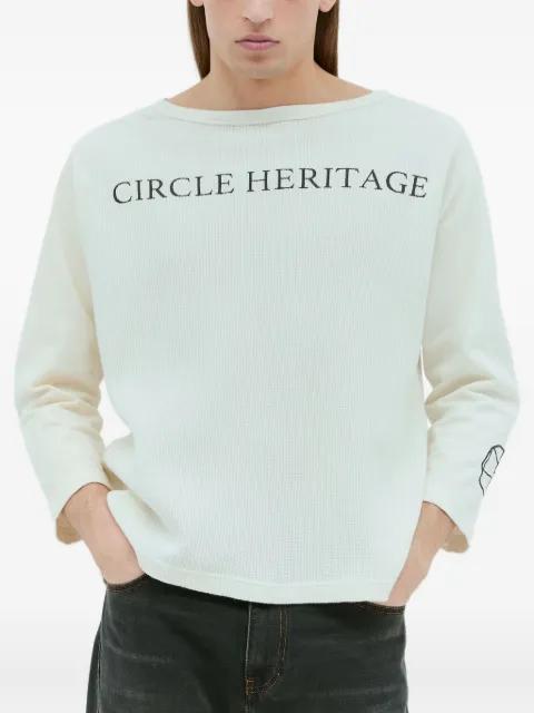 Thermal logo-detail top by CIRCLE HERITAGE