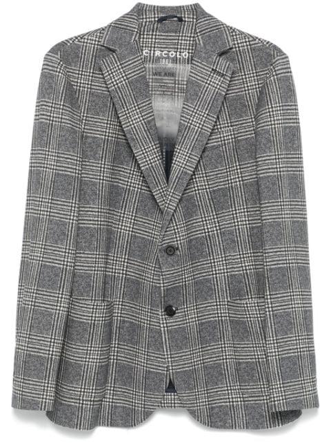 Prince-of-Wales-check blazer by CIRCOLO 1901