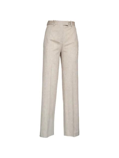 belt loops straight trousers by CIRCOLO 1901