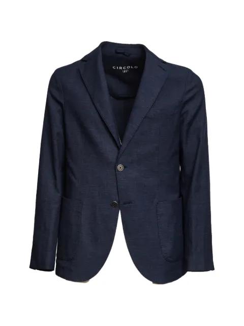 button front blazer by CIRCOLO 1901