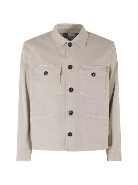 button-up pocket-detail jacket by CIRCOLO 1901
