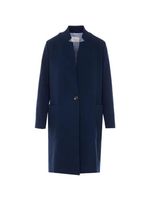 buttoned V-neck coat by CIRCOLO 1901