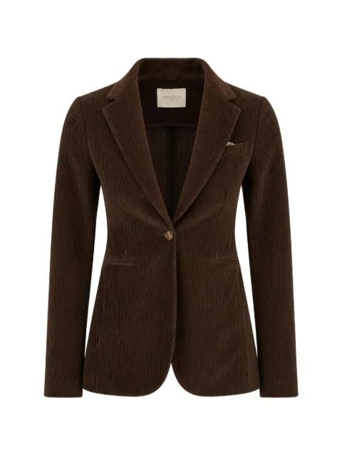 corduroy single-breasted blazer by CIRCOLO 1901