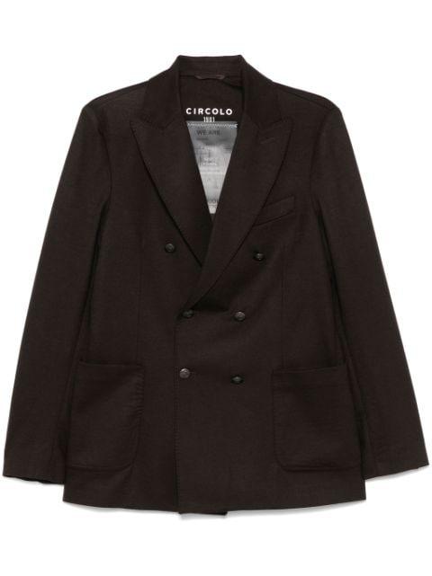 double-breasted blazer by CIRCOLO 1901