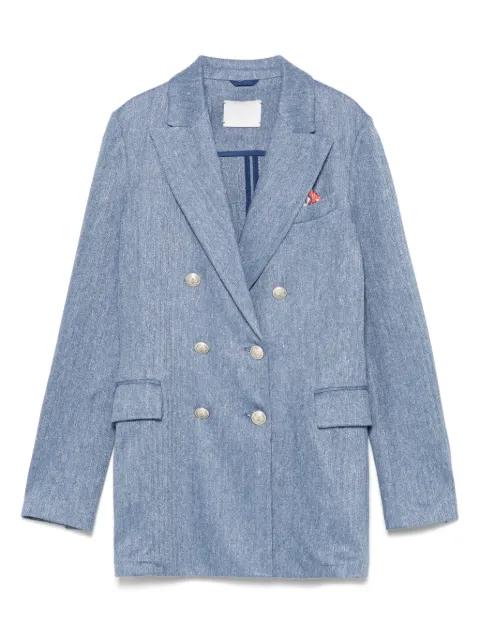 double-breasted blazer by CIRCOLO 1901