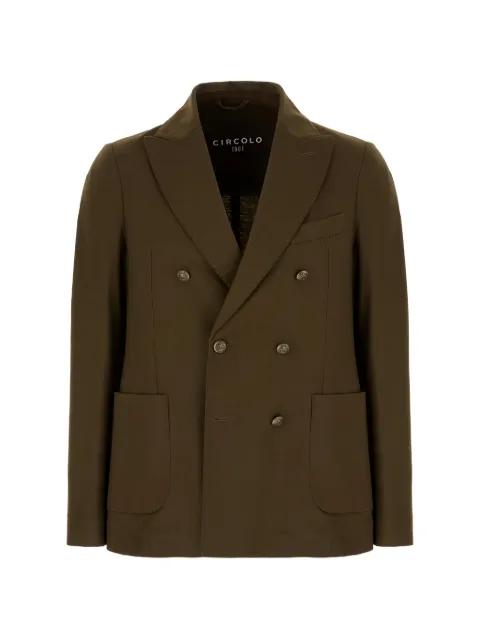 double-breasted blazer by CIRCOLO 1901