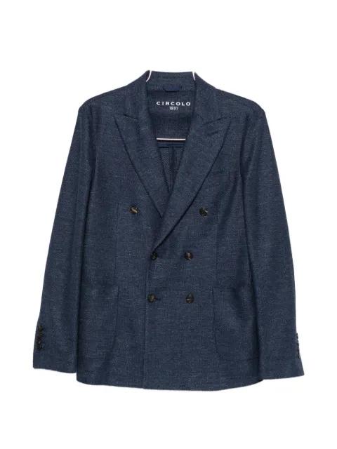 double-breasted blazer by CIRCOLO 1901