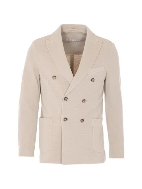 double-breasted button jacket by CIRCOLO 1901