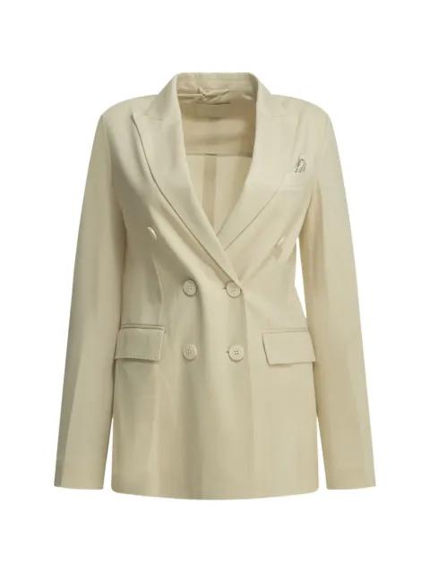 double-breasted peak-lapels blazer by CIRCOLO 1901