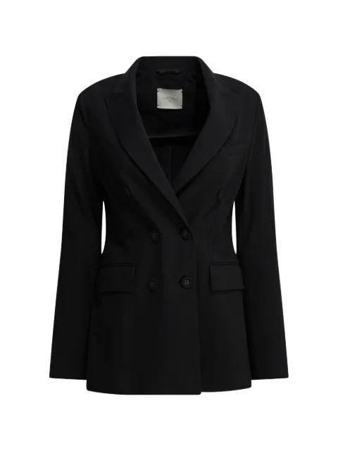 double-breasted peaked-lapels coat by CIRCOLO 1901