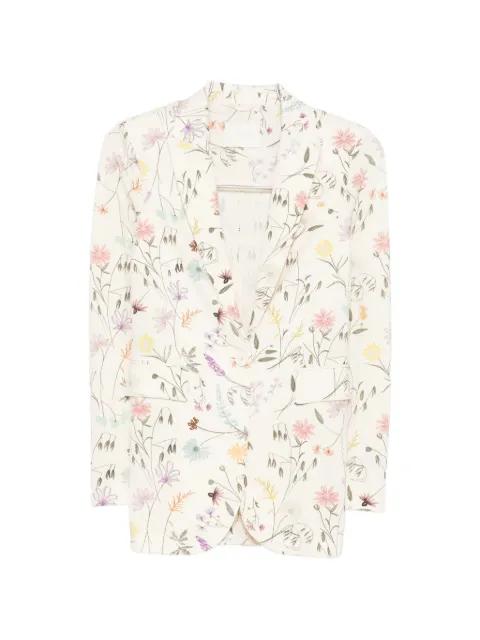 floral-print blazer by CIRCOLO 1901