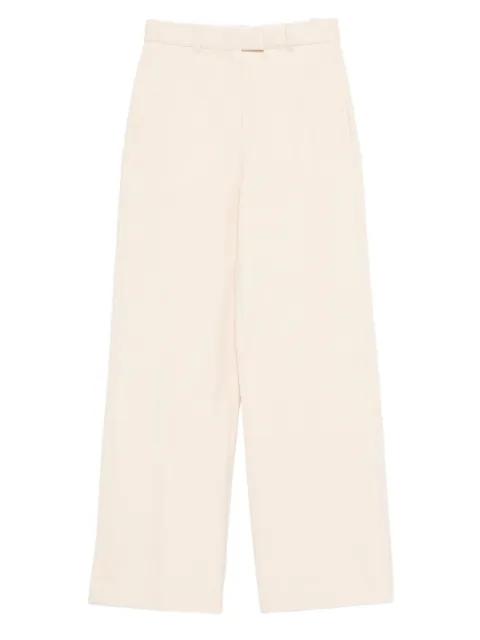 high-waisted wide-leg trousers by CIRCOLO 1901