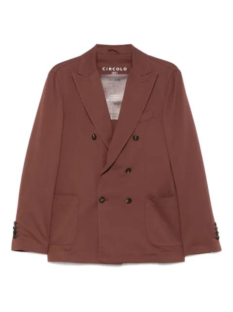 piqué-weave blazer by CIRCOLO 1901