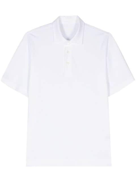 piqué-weave polo shirt by CIRCOLO 1901