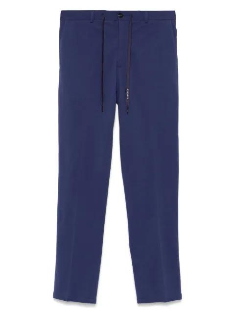piqué-weave trousers by CIRCOLO 1901