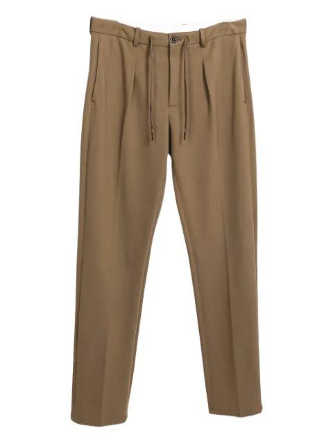 pleated drawstring trousers by CIRCOLO 1901