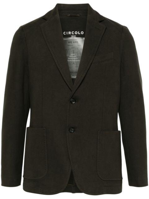 single-breasted blazer by CIRCOLO 1901