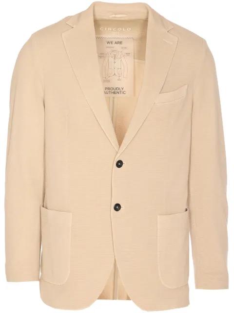 single-breasted blazer by CIRCOLO 1901