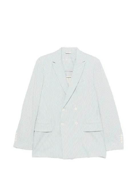 striped double-breasted blazer by CIRCOLO 1901