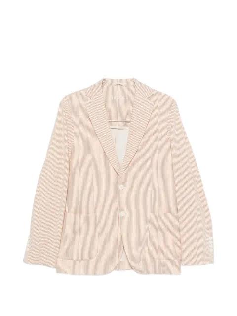 striped single-breasted blazer by CIRCOLO 1901