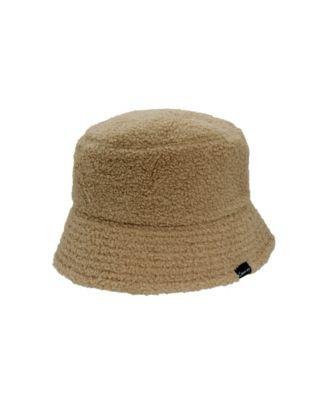 Women's Faux Shearling Bucket Hat by CIRCUS BY SAM EDELMAN