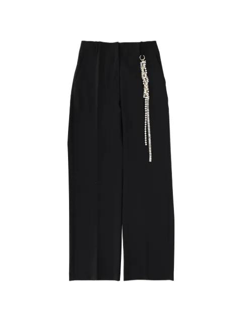 beaded chain trousers by CIRCUS HOTEL