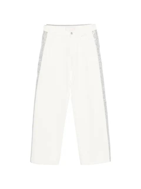 cotton embellished trousers by CIRCUS HOTEL