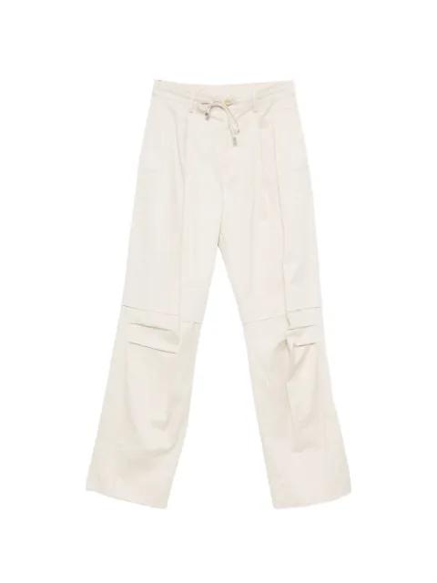 drawstring-waist pleated trousers by CIRCUS HOTEL