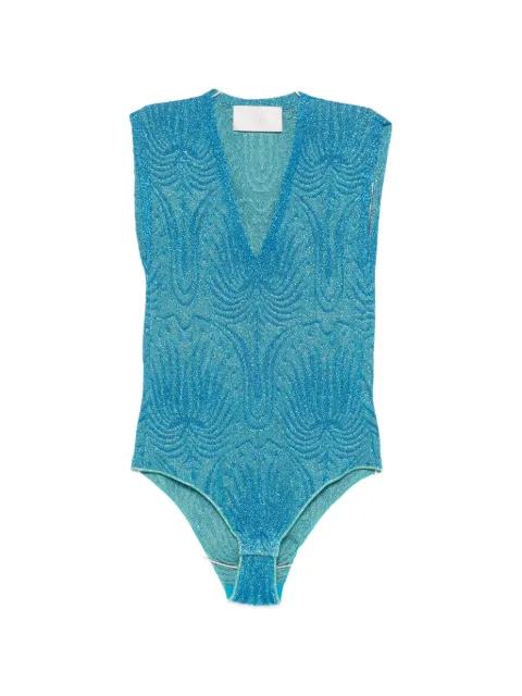 v-neck patterned body by CIRCUS HOTEL