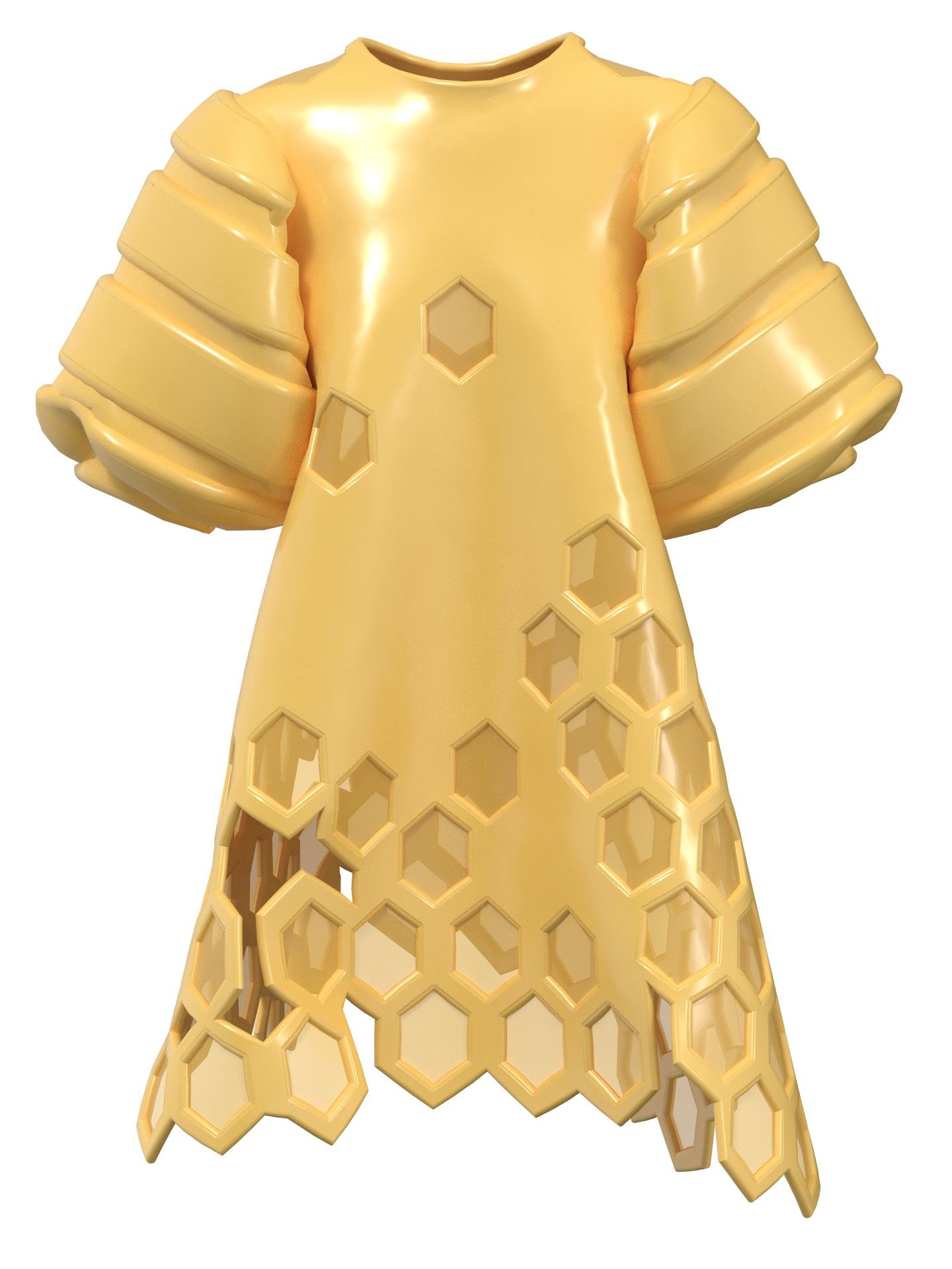 Honeycomb dress by CIRCUS LAB BY JULIE CIRCUS