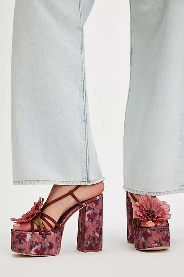 Siena Flower Platform Heels by CIRCUS NY BY SAM EDELMAN