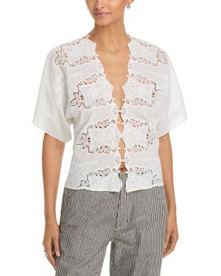 Lace Front Blouse by CISSA