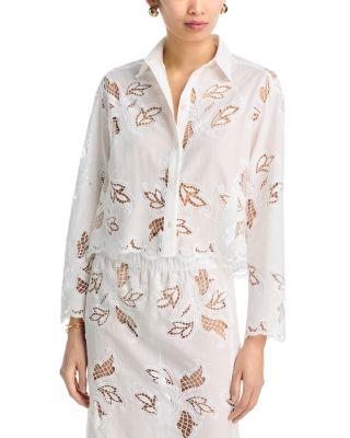 Long Sleeve Cropped Shirt by CISSA