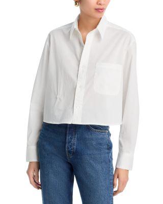 Long Sleeve Cropped Shirt by CISSA